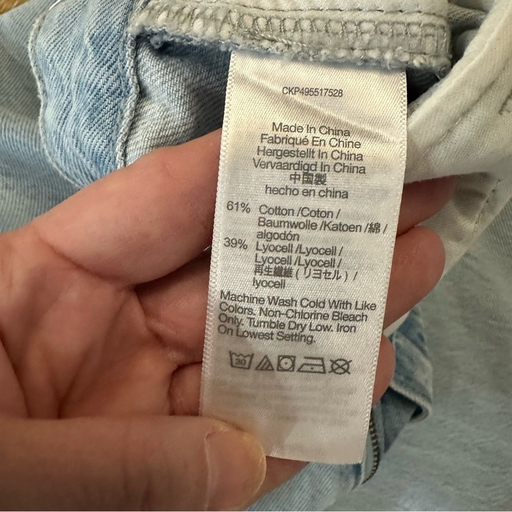 Madewell The Curvy Harlow Wide-Leg Trouser Light Wash Denim Jeans Sz W32 NWT - Picture 7 of 10